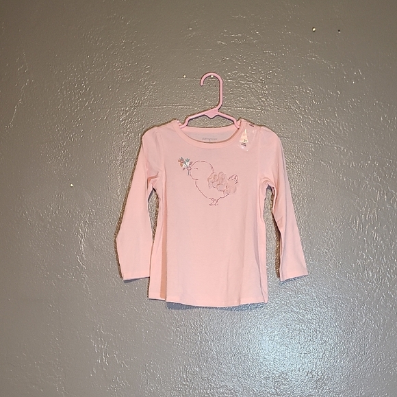 First Impressions Pink Long Sleeve Girls 3T Shirt NWT - Picture 1 of 9